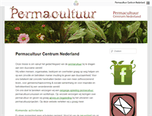 Tablet Screenshot of permacultuur.org